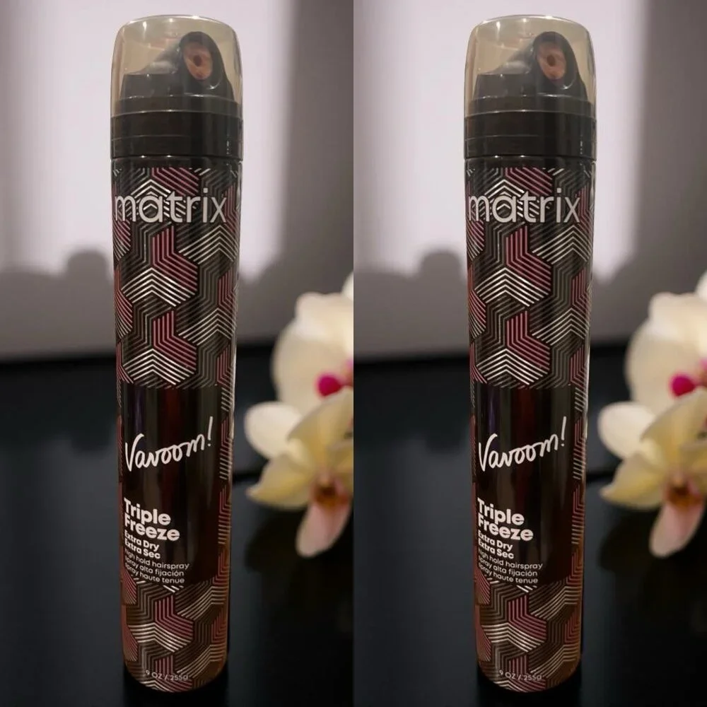 Matrix Vavoom Triple Freeze Extra Dry Hairspray 9 oz_ 2 units